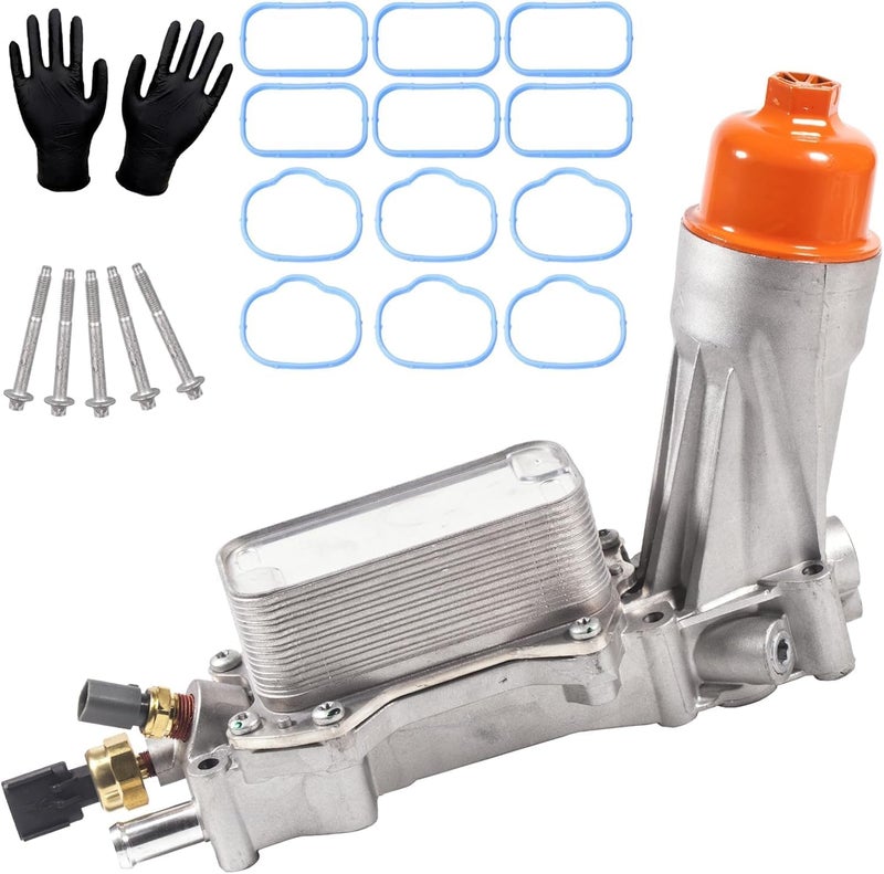 BEONEO 926-959 68105583AF for Dodge Charger Challenger Engine Oil Filter Housing 3.6 All Aluminum,Chrysler 200 300,Durango Grand Caravan Jeep Cherokee,Wrangler,Ram 1500 2011-2023 926-876 68191349AA - Image 1